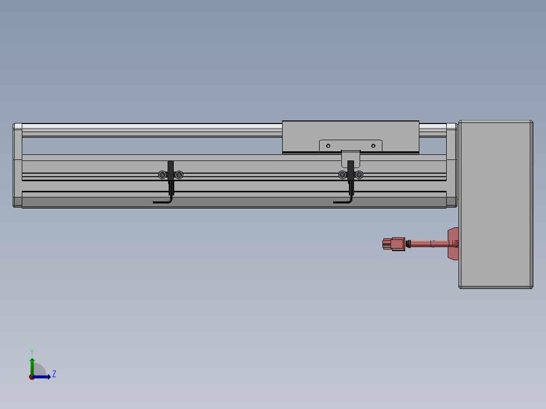 精密模组MT170-L125-200-LD-M75-C4左视图