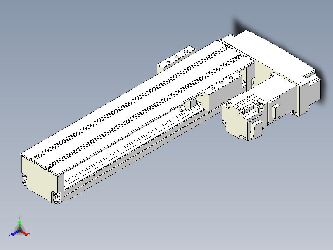 钢基模组-TPA-KNR-6005C-300A1-MR-H1S2正等轴测图