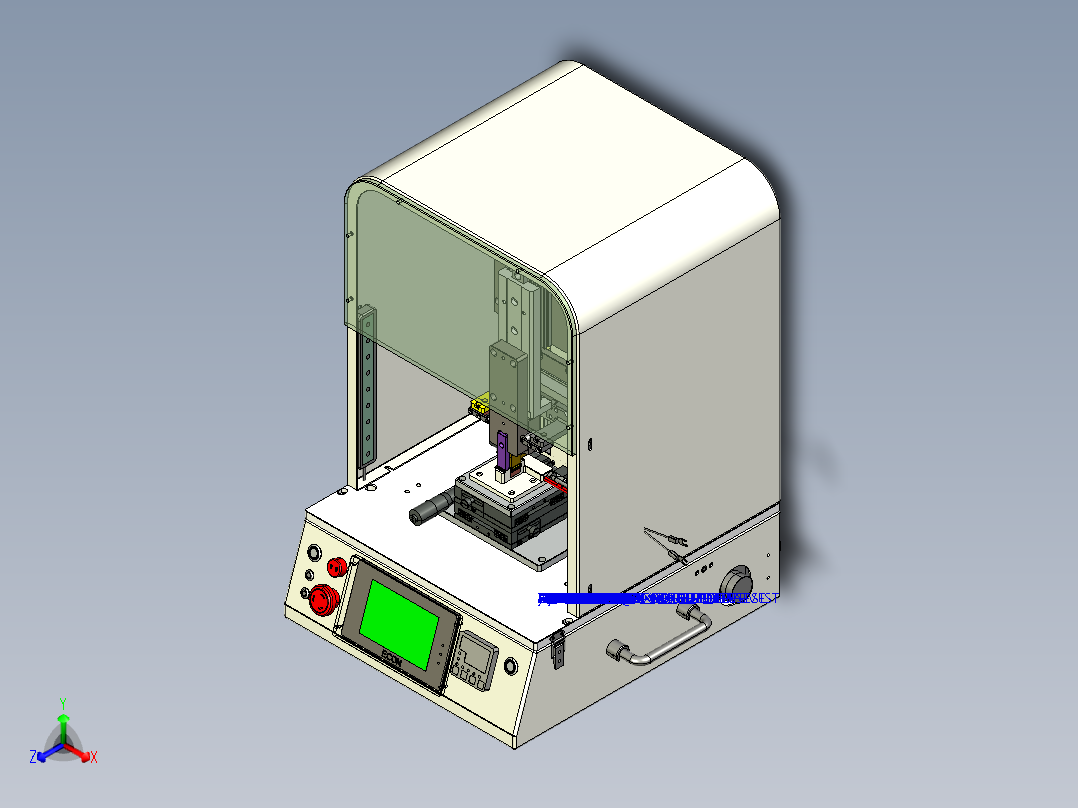 FPC成型折弯设备-桌面式Creo4.0.zip
