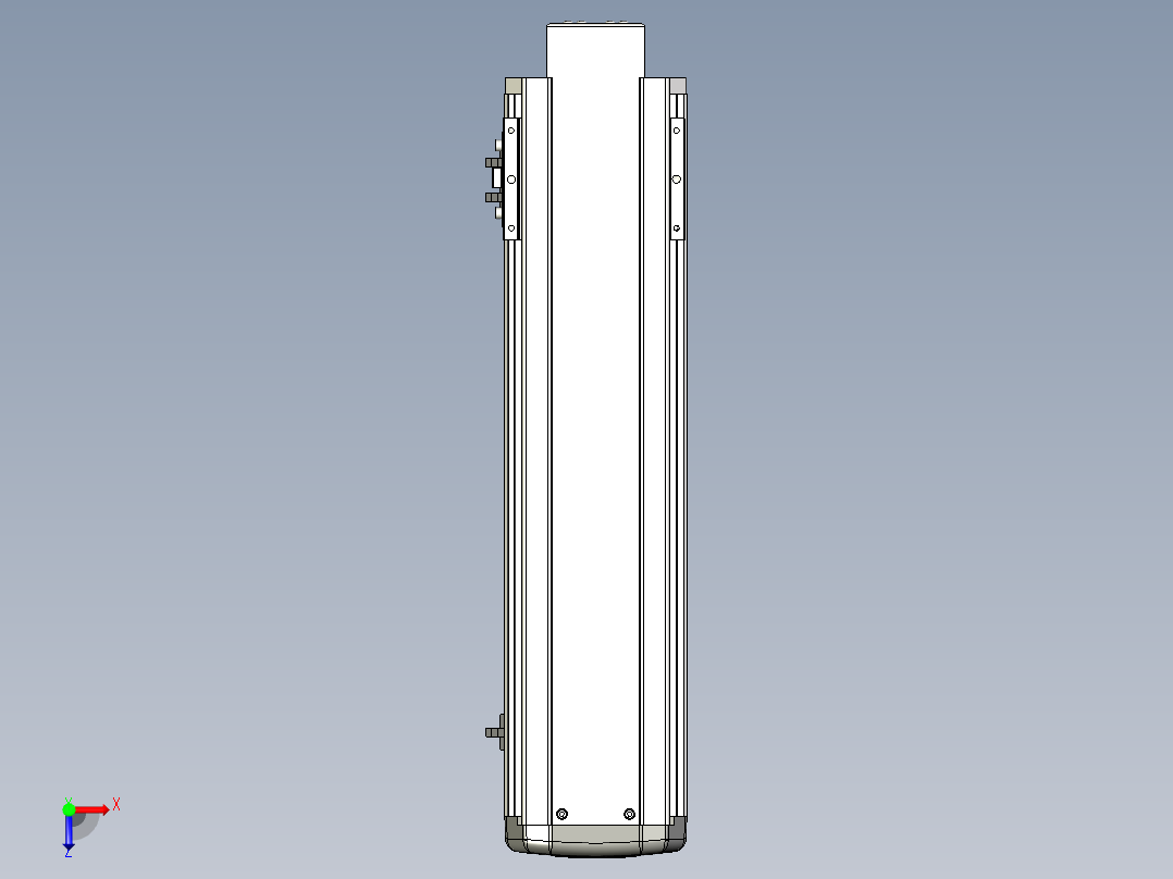 Toyo东佑达直线模组-ETH13-400-BM-200W+煞車俯视图
