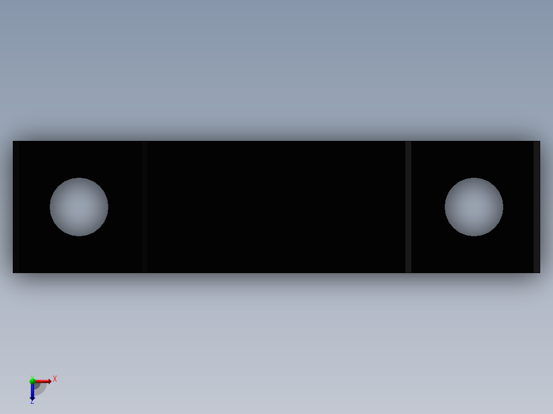 丝杆支撑侧LEB31-15俯视图