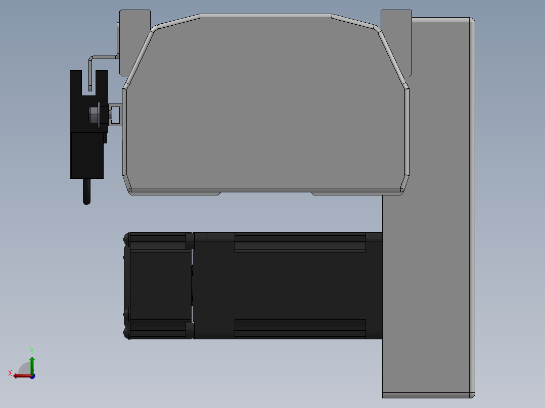 精密模组MT100-L78-600-LD-M10-C4后视图
