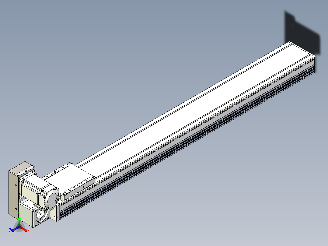 同步带全封闭直线模组TPA-HCB-105D-90-L800-LU-Y-P20-N3