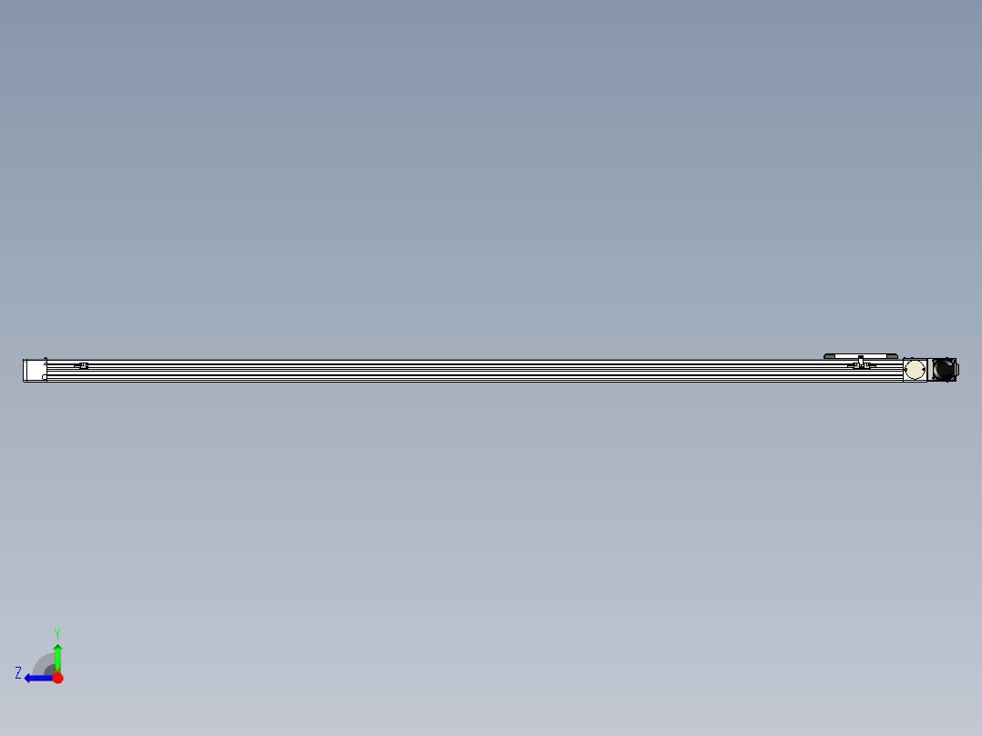 同步带滑台-欧规BC6H-L60-S2200-L-ZP40-D3右视图