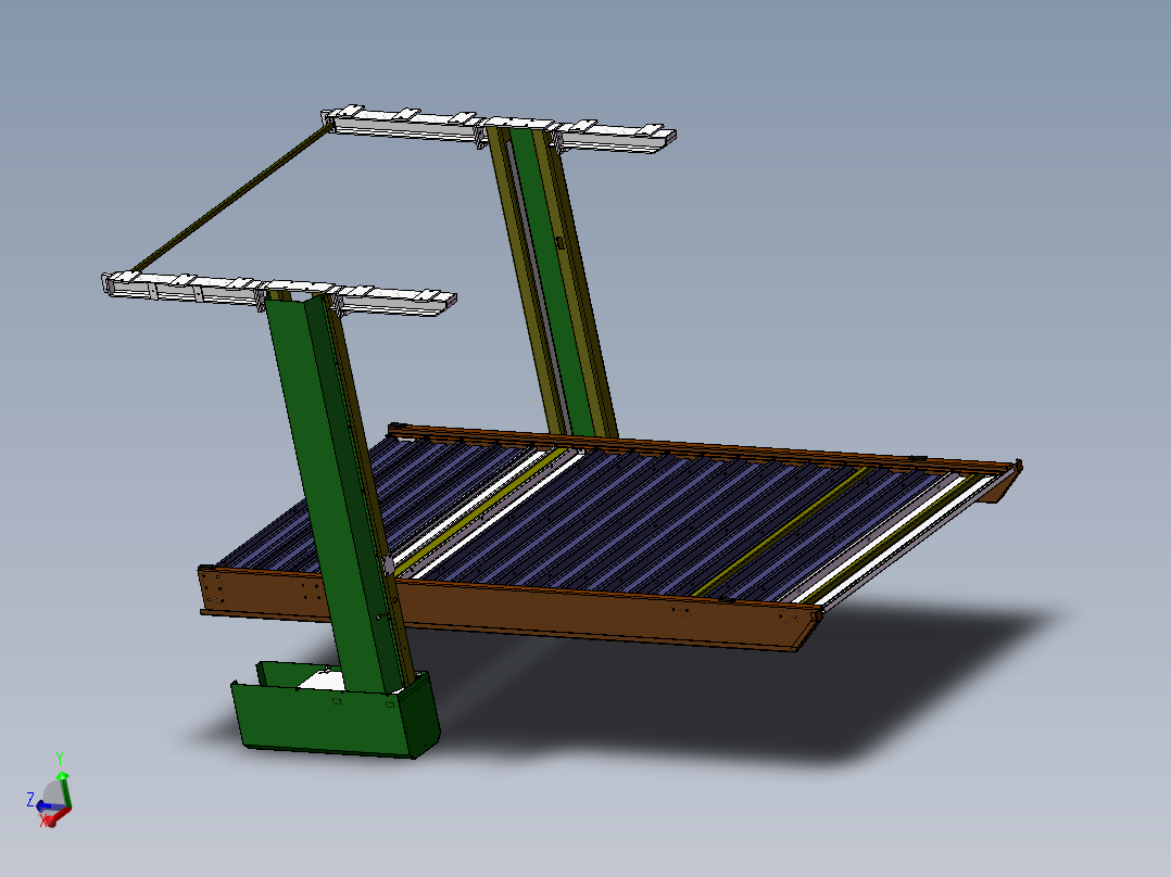 2立柱简易升降立体车库