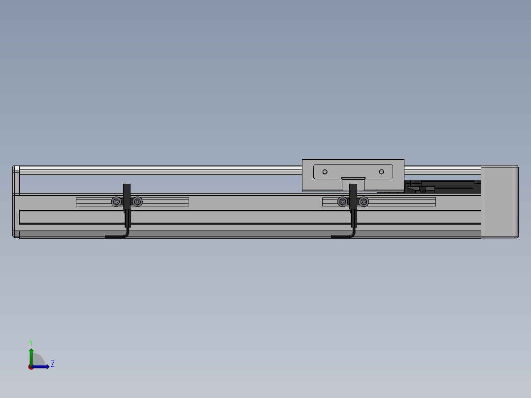 精密模组MY120-T10-200L-BL-P10B-C4-C左视图