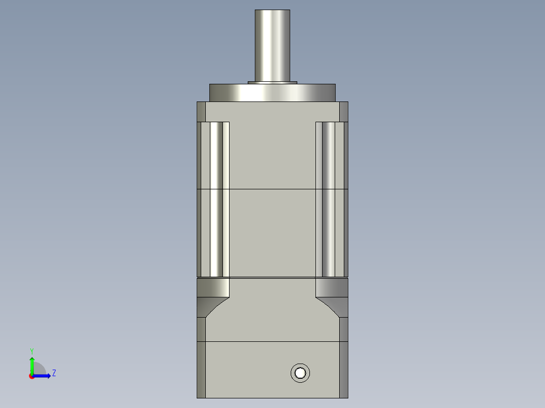 斜齿PGH060-L2 08-38.1-66.66-M4 CZ14.STEP左视图