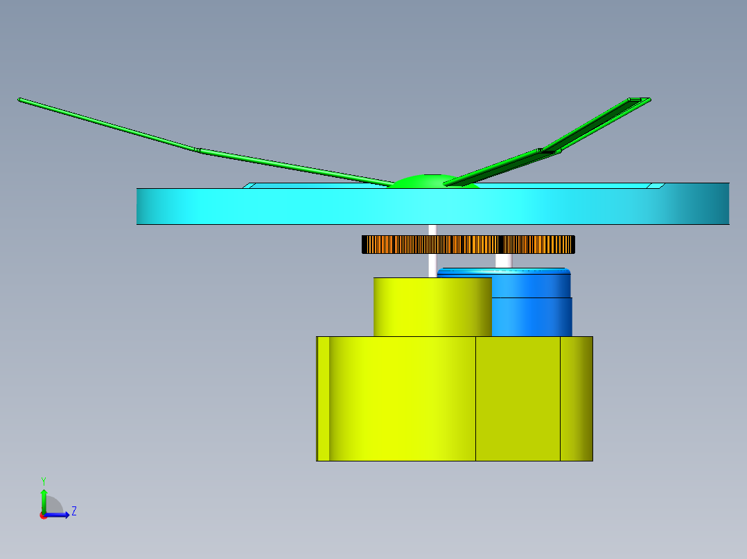 电动毛刷机构==1536035=30左视图