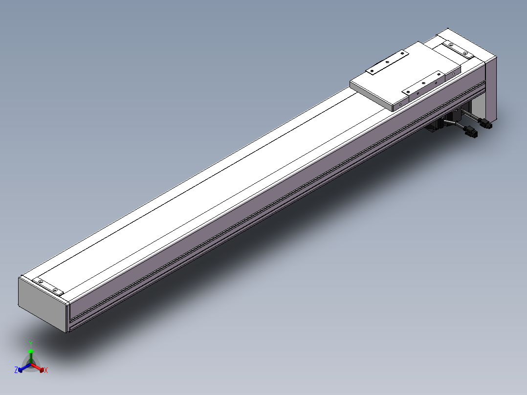 精密模组MC140-L05-850-BM-M200-C4正等轴测图