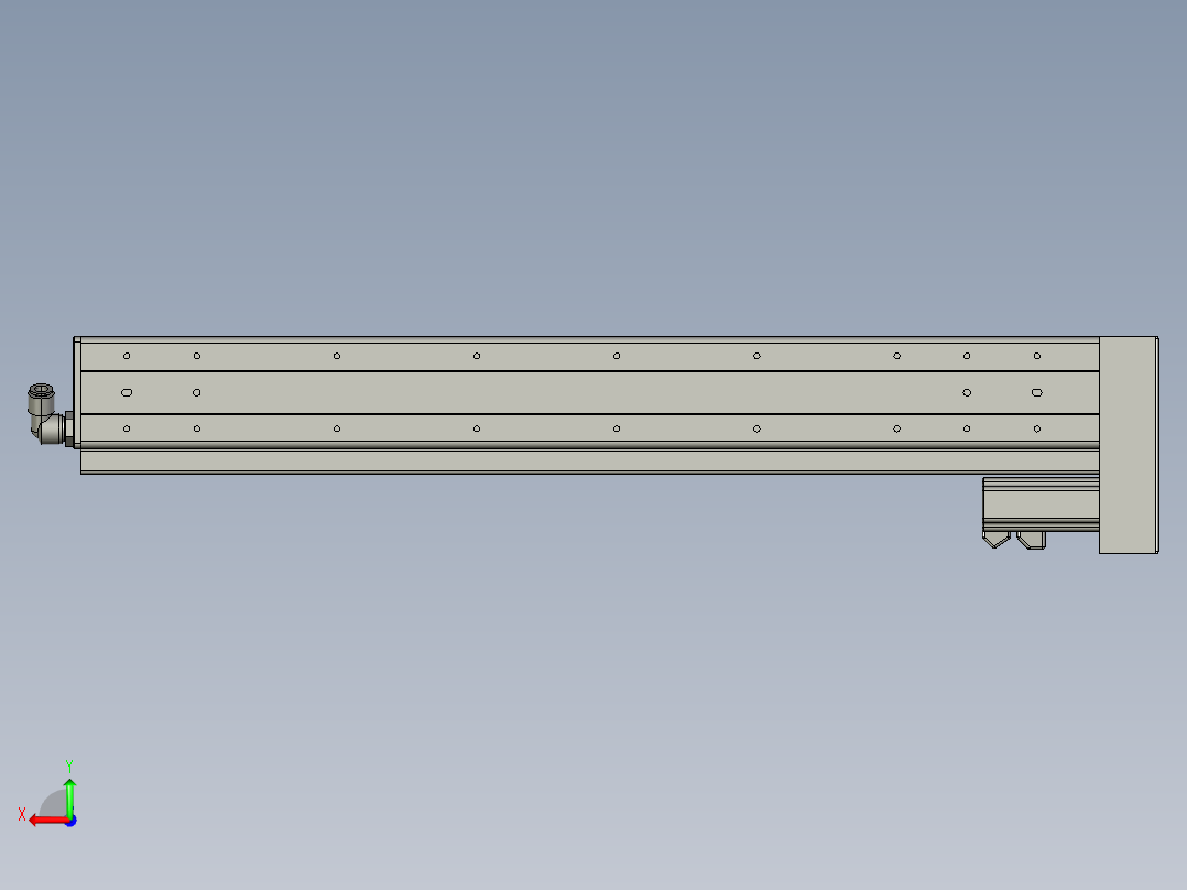 威洛博VC8-S550-BL-P10后视图
