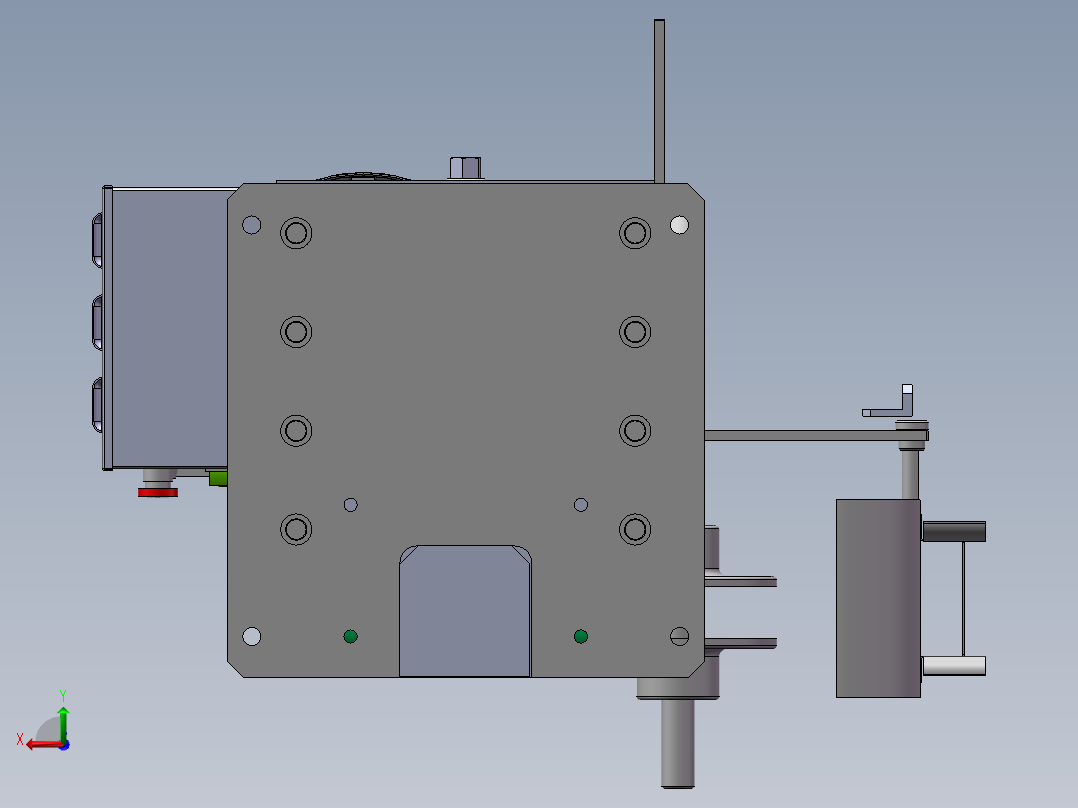 端子压接机sw20后视图