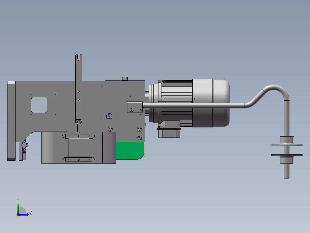 端子压接机sw20左视图