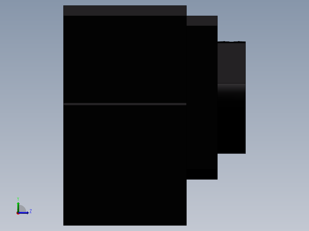 丝杆固定侧LEB21-12左视图