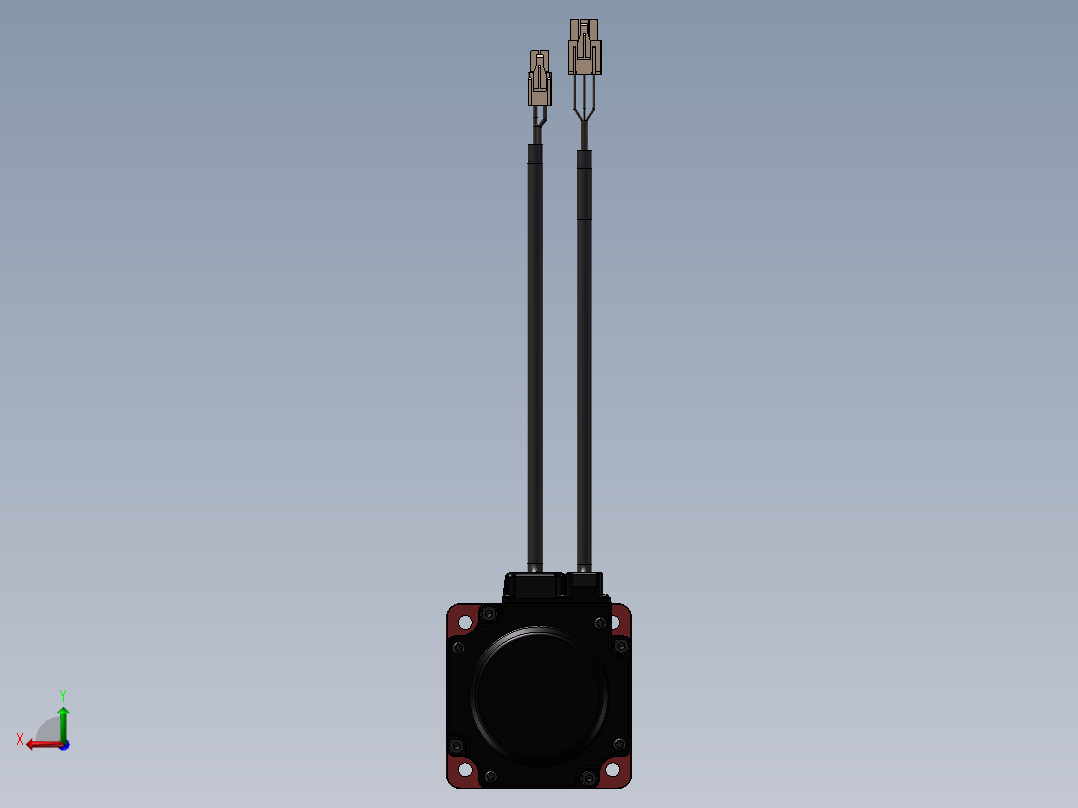 X2MH075A-B2LN后视图