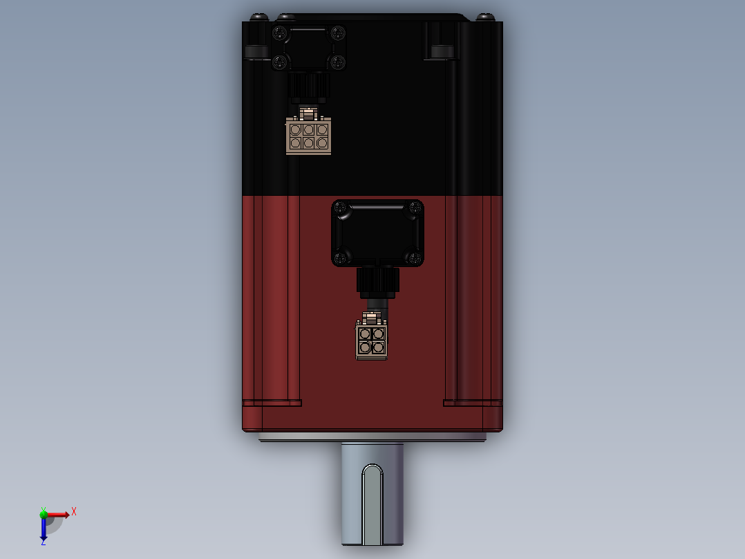 X2MH075A-B2LN俯视图