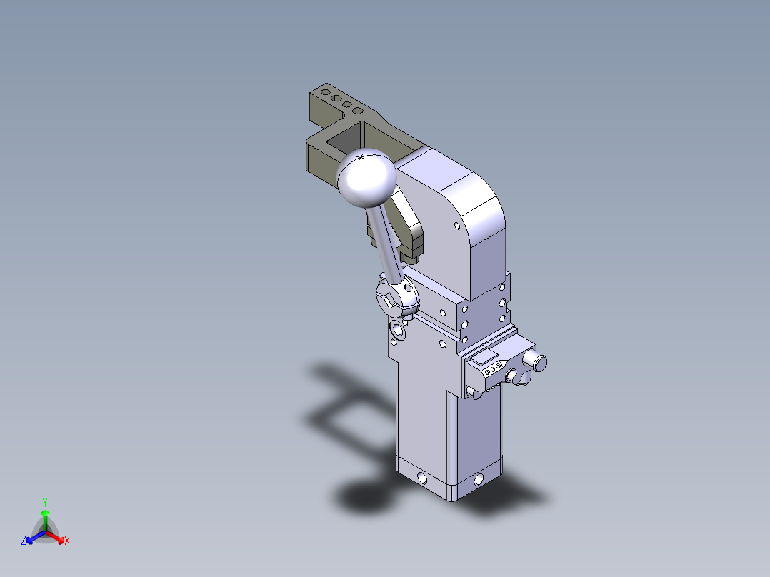 德克斯TUNKERS气缸数模V40.1 BR2 A11 T12 Z_AllCATPart正等轴测图