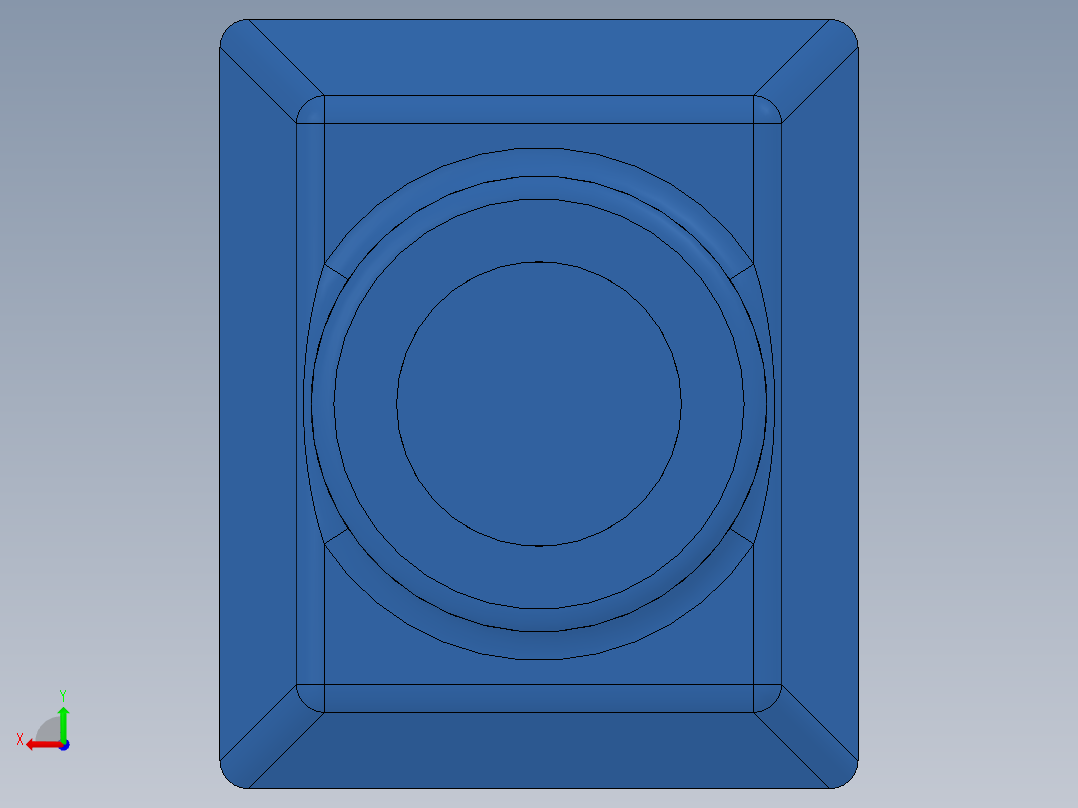 USB 3.0型电缆插头后视图