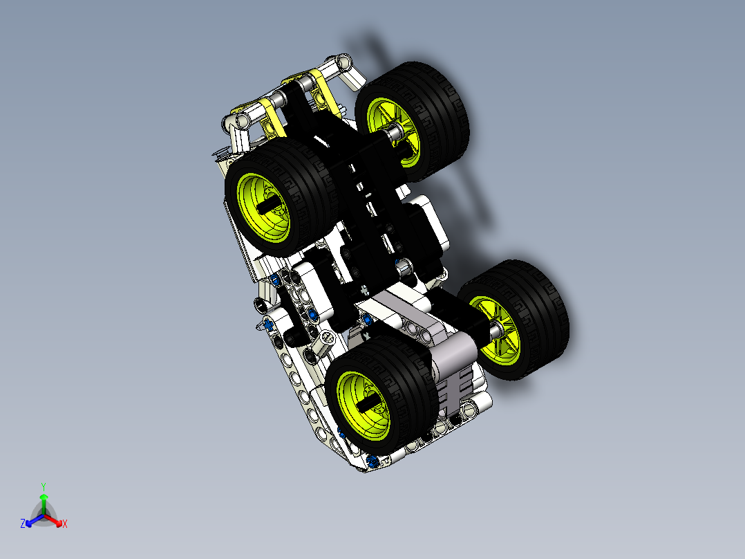 lego-technic-42047-police-interceptor.1-乐高玩具赛车