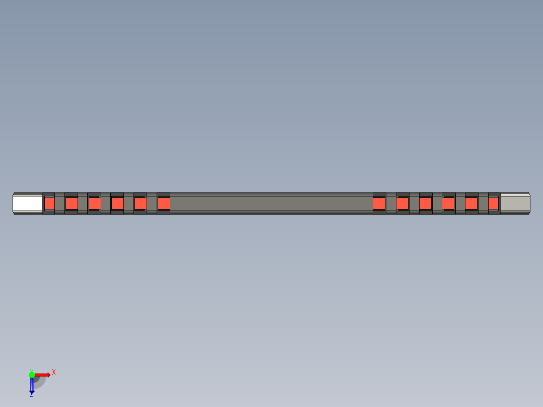 内存条 (3)俯视图