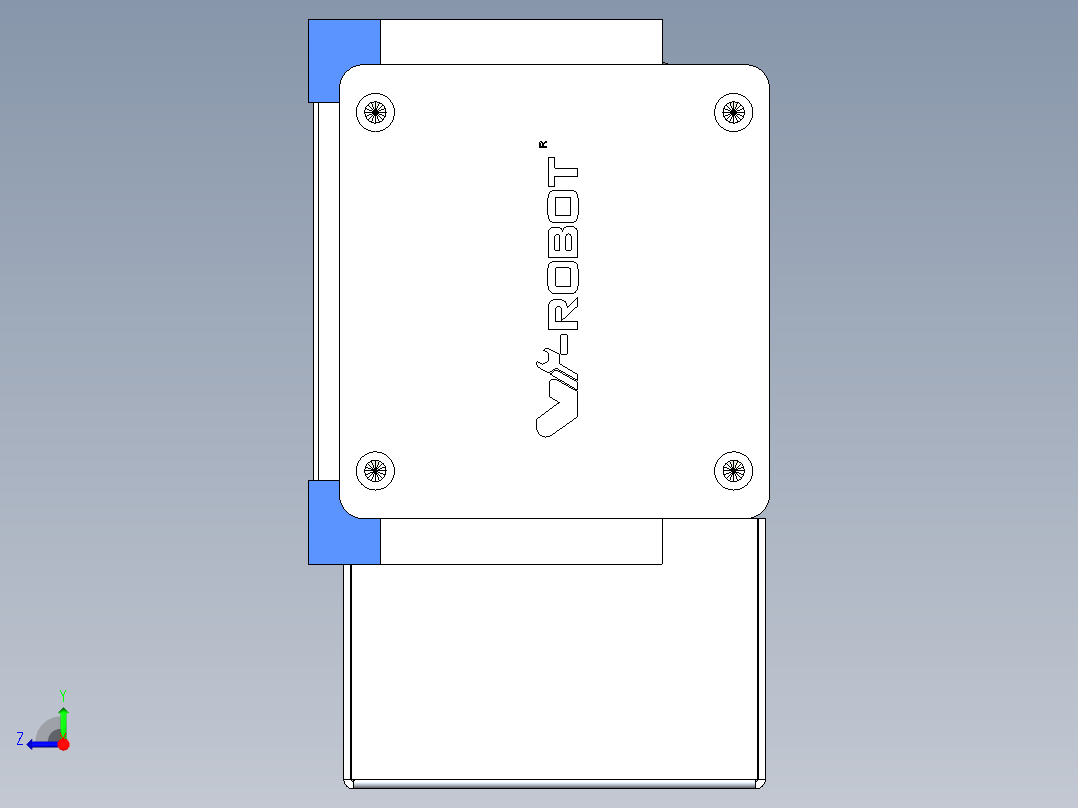 威洛博LB.GB同步带传动--欧规系列GB8-L96-S4450-BL-P75右视图