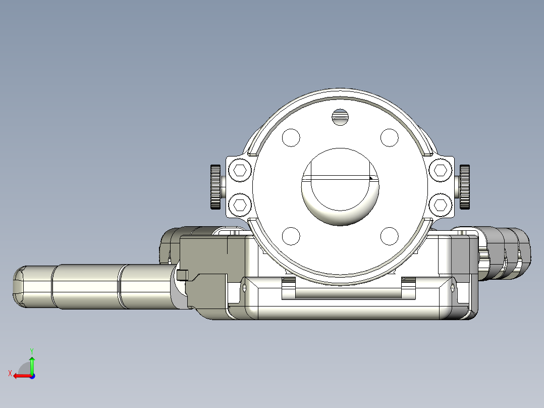qb-robotics仿人手掌模型后视图