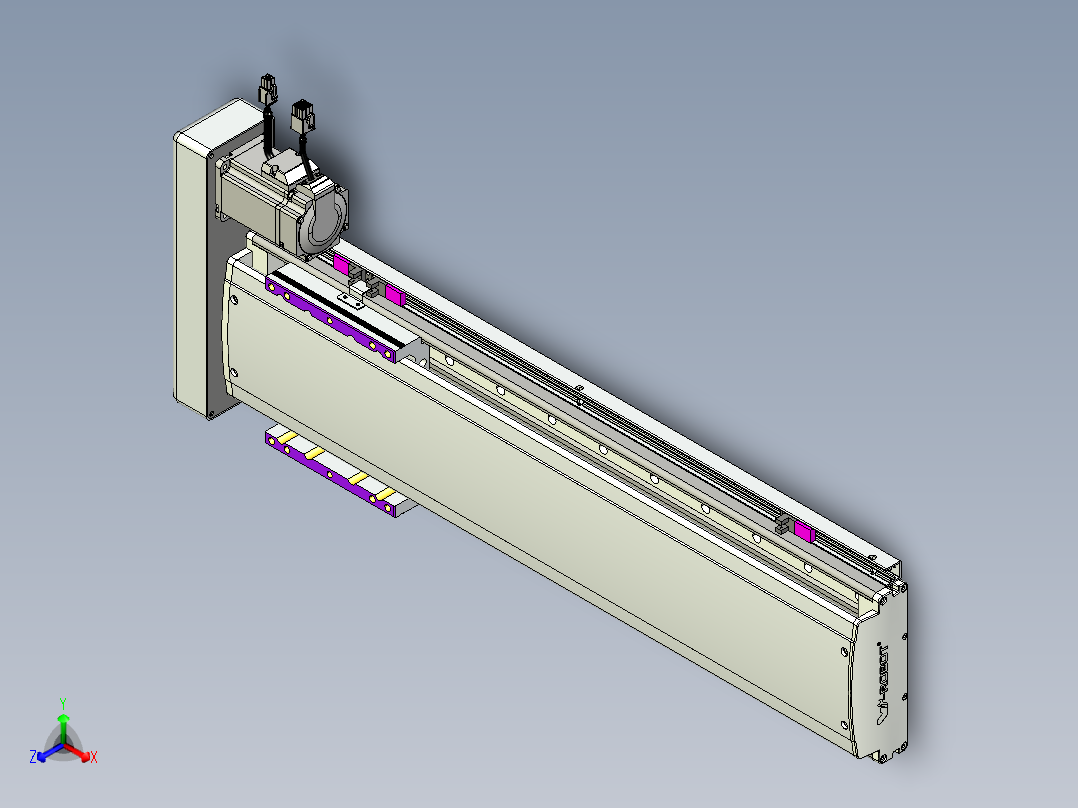 威洛博QF17-Lxx-C-S480-BR-ZP40-C3正等轴测图