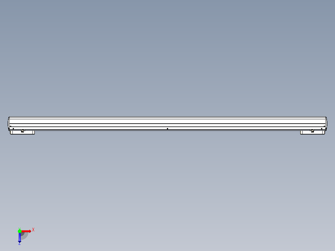 威洛博LC系列3d模型模组2LC22H1Y-S1700俯视图