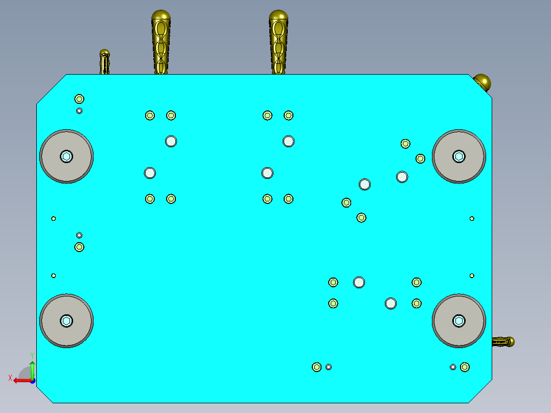 弯管焊接夹具3D设计含三维二维说明书1179073后视图