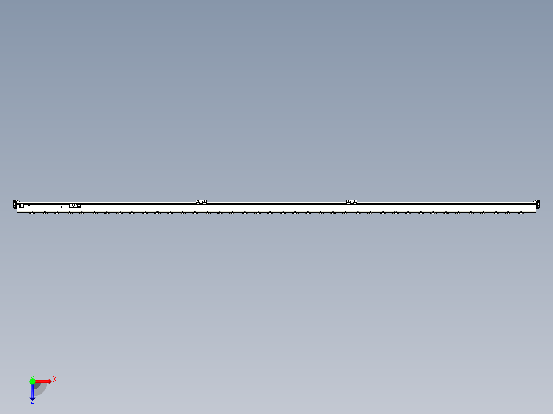 基恩士SJ-H252C_kc图纸模型俯视图