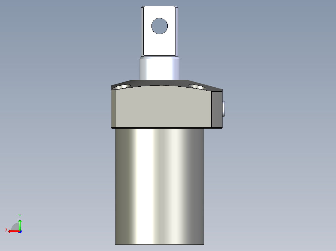 KOSMEKLHS0550-Gx-P多系列多零件图纸模型后视图
