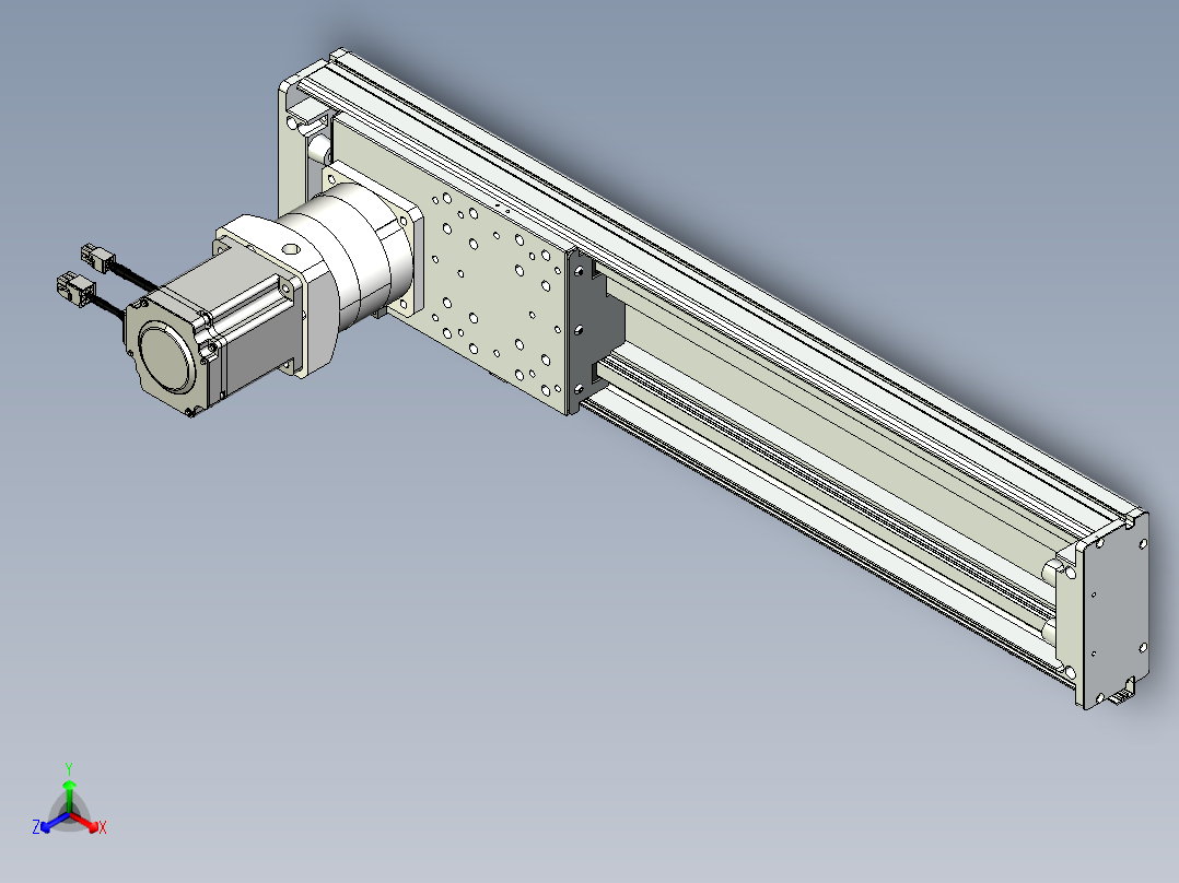 威洛博VG 系列模组VG14-L45π-S450-BC-ZP40B-C3-K正等轴测图