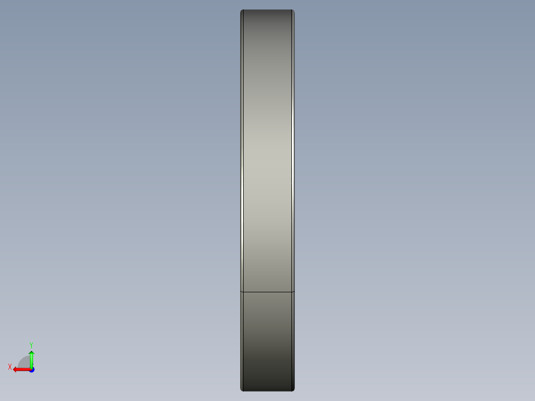 深沟球轴承61920后视图