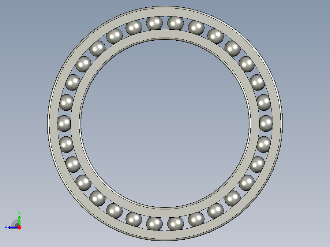 深沟球轴承61920右视图