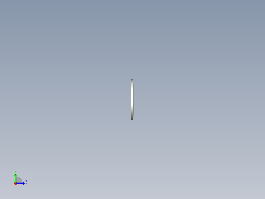 盤型彈簧DS(外徑06mm~100mm)多系列多零件图纸模型左视图