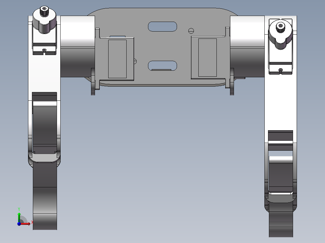 机械结构前视图