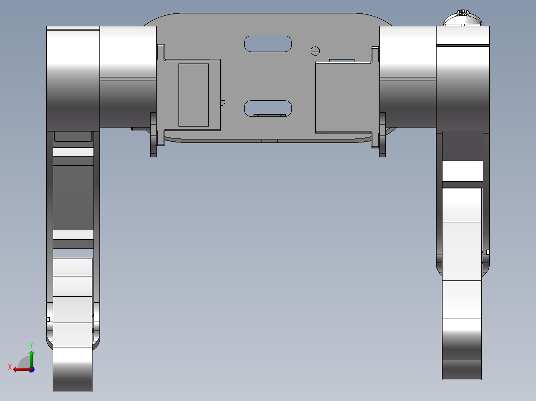 机械结构后视图