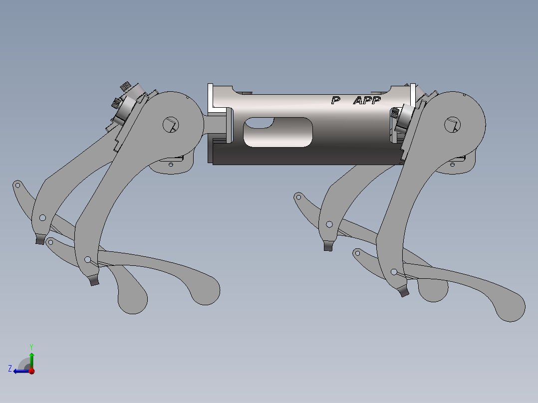 机械结构右视图