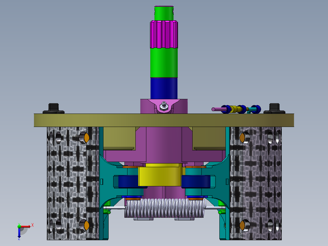 鼓式制动器1297531===30俯视图