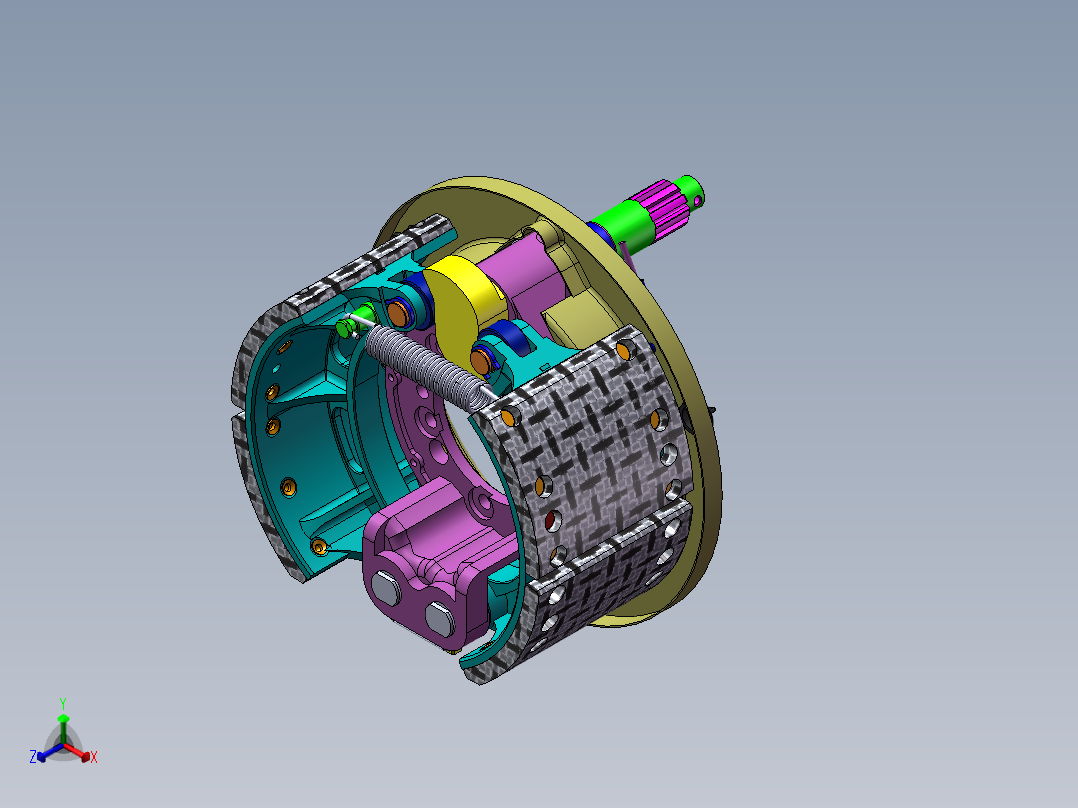鼓式制动器1297531===30正等轴测图