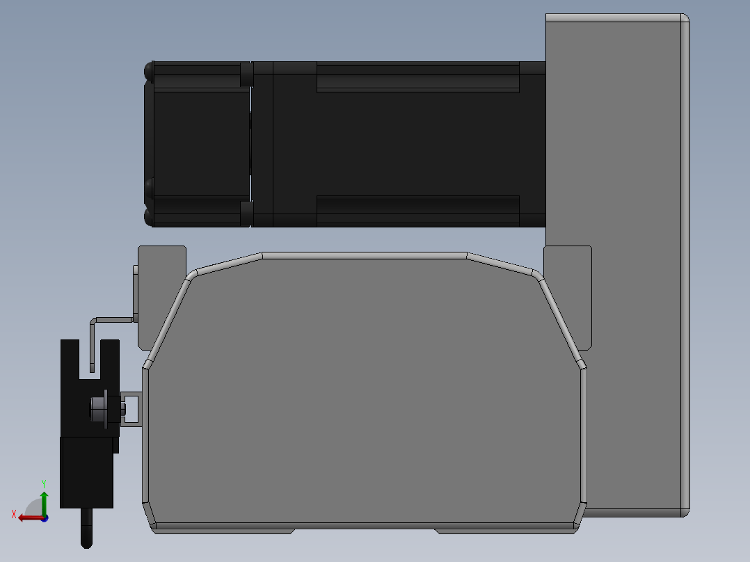 精密模组MT100-L78-900-LU-M10-C4后视图
