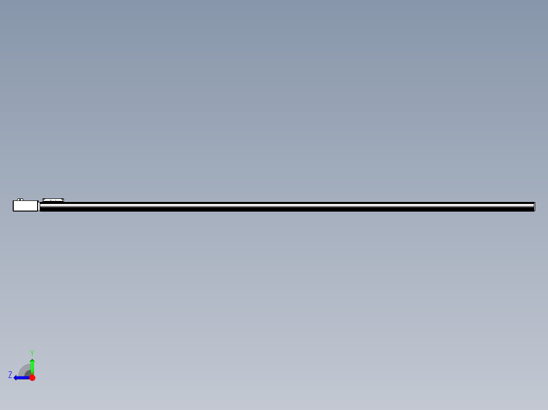 同步带全封闭直线模组TPA-HCB-105D-90-L2800-MR-Y-P20-N3右视图