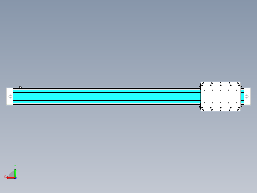 威洛博VG 系列模组VG10Z-L50π-S1380-BC-ZP75B-C3-K后视图