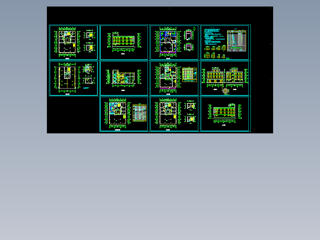 民斋建筑平面成图