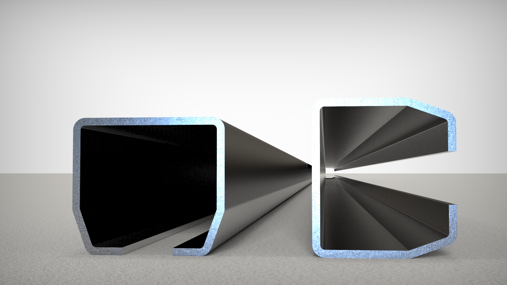 悬臂闸门CGS-345的轨道