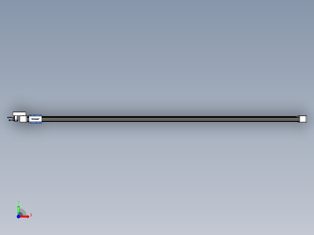 威洛博LB.GB同步带传动--欧规系列GB8-L96-S3600-BR-P40前视图