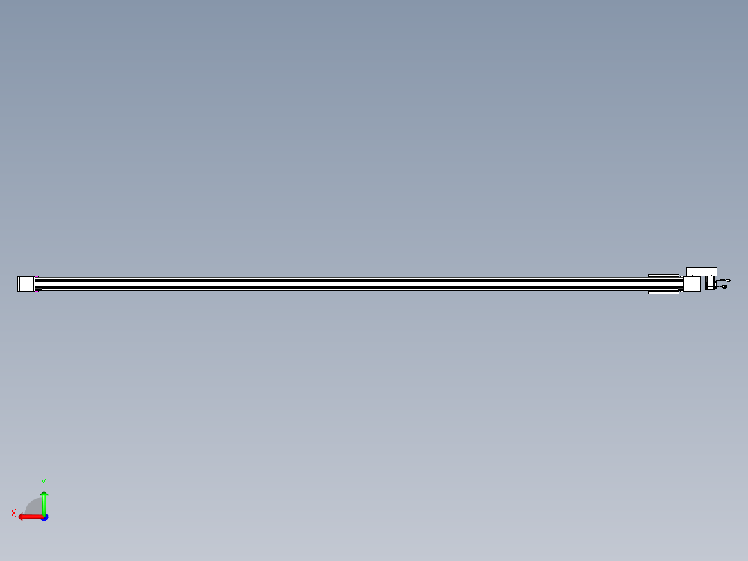 威洛博LB.GB同步带传动--欧规系列GB8-L96-S3600-BR-P40后视图