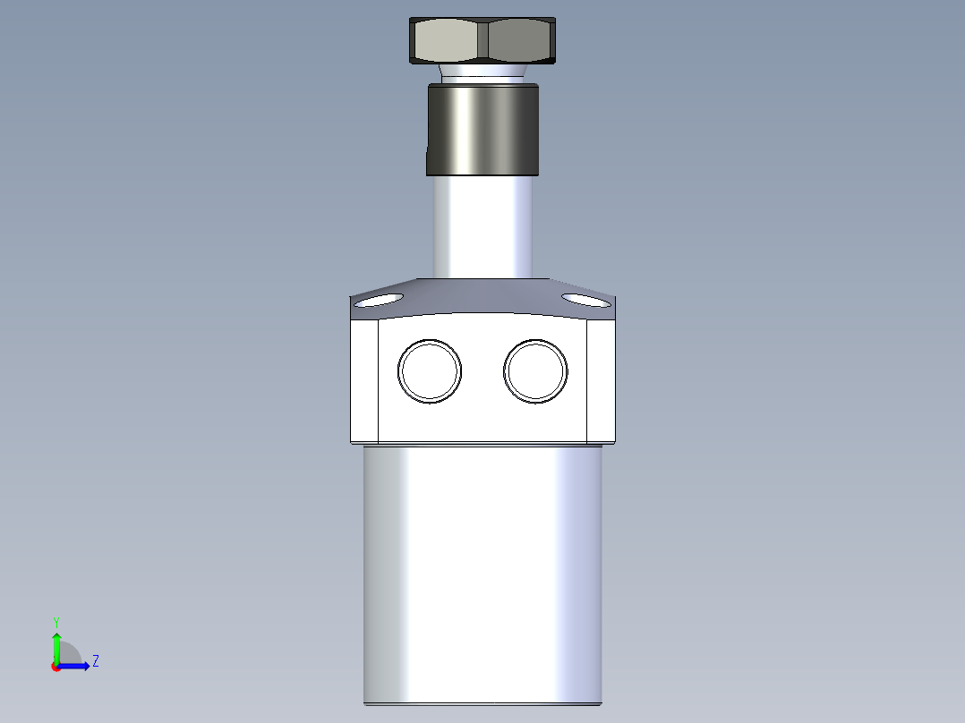 KOSMEKLHA0360-SL_R01多系列多零件图纸模型左视图