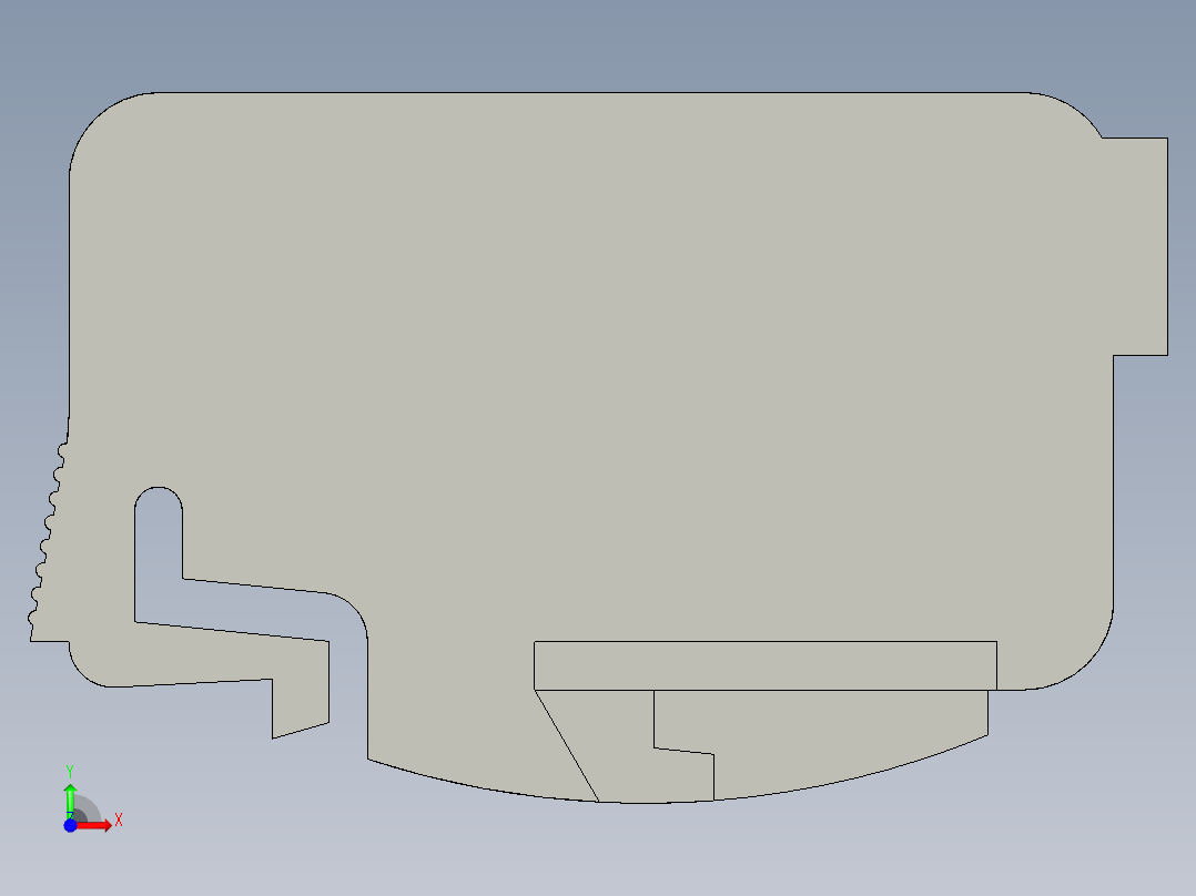 施耐德接线端子3D模型前视图