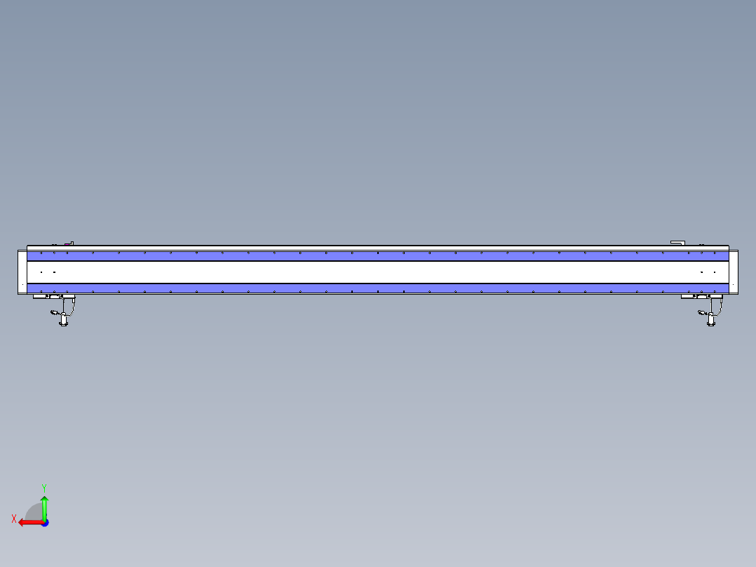 威洛博VL系列直线电机模组-2VL17E2-S2300后视图