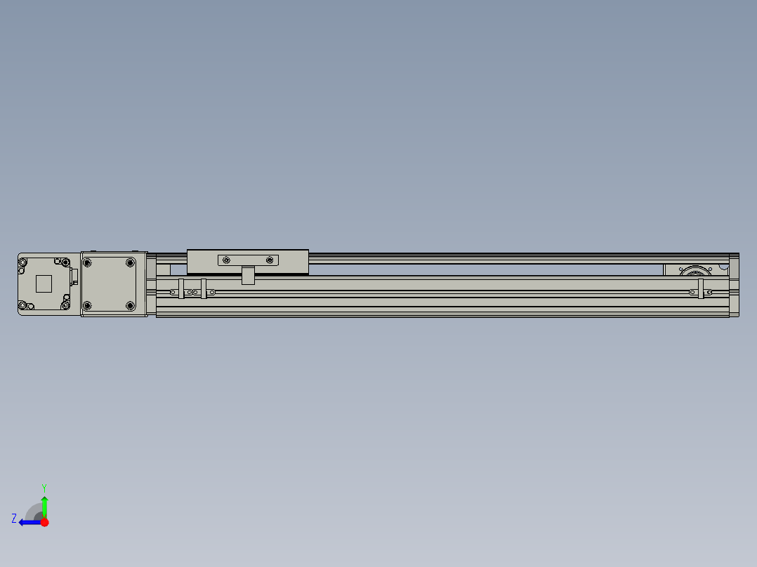 模组FTB14-L-400右视图